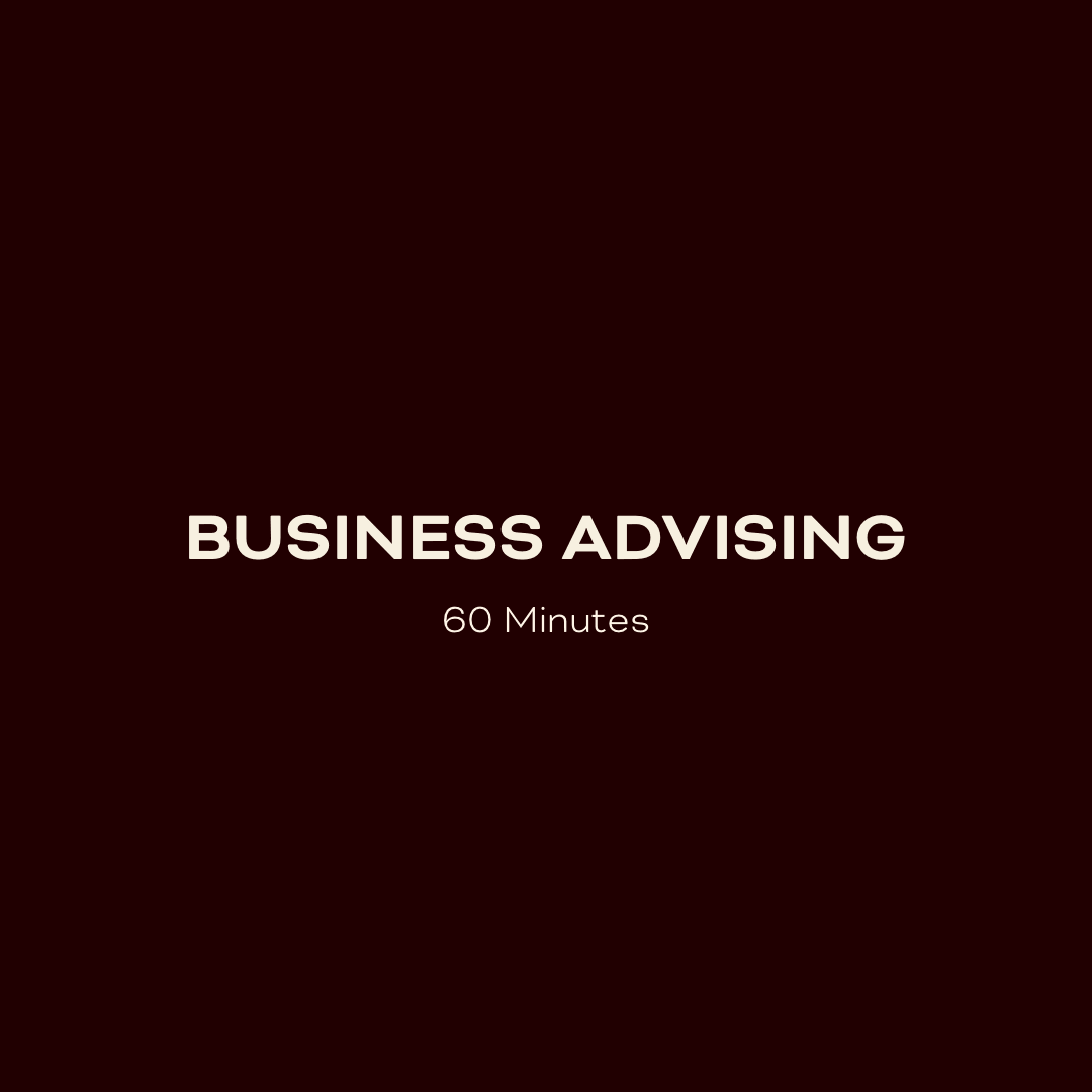 Business Advising 60 Minute Phone Call
