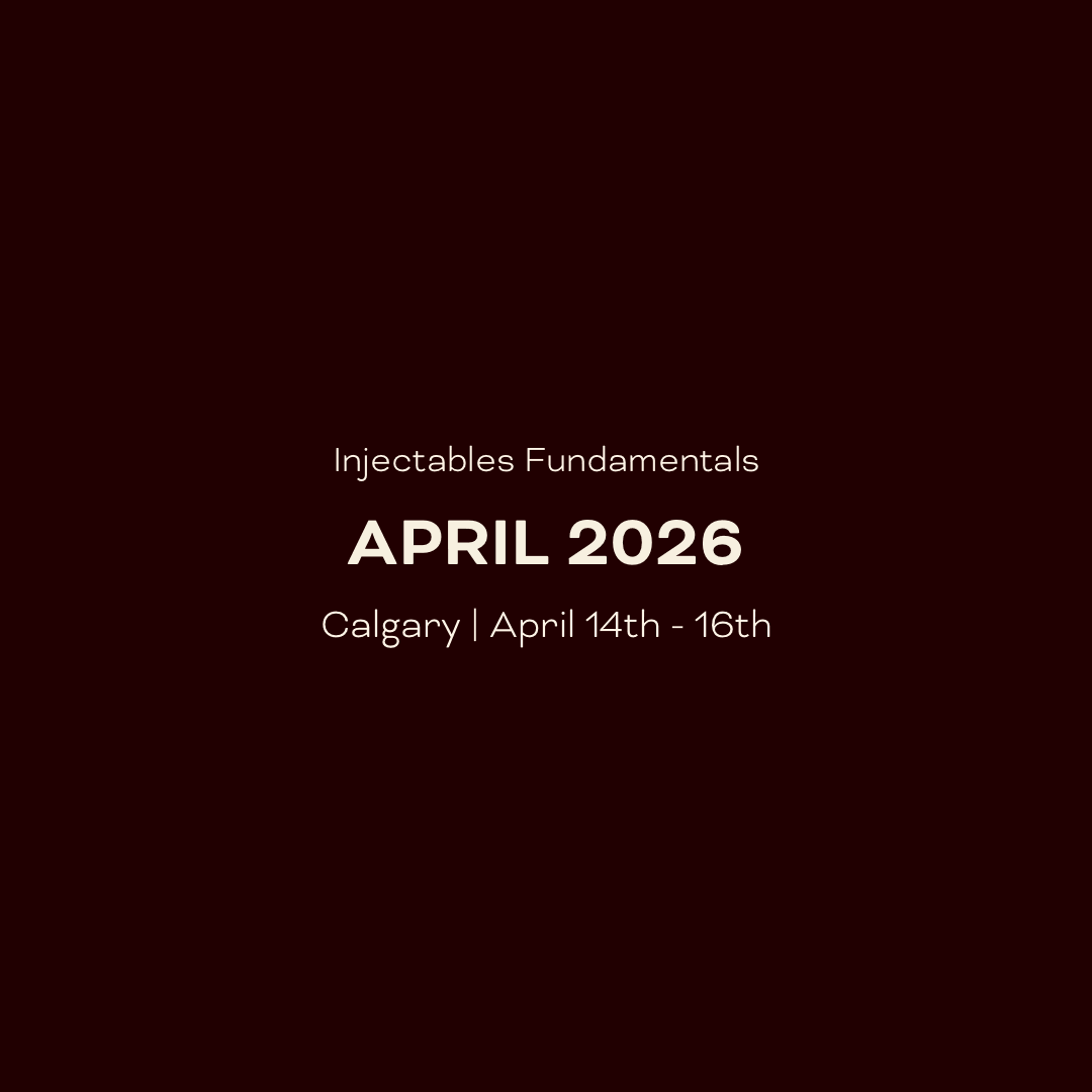 Injectables Fundamentals April 14th - 16th 2026
