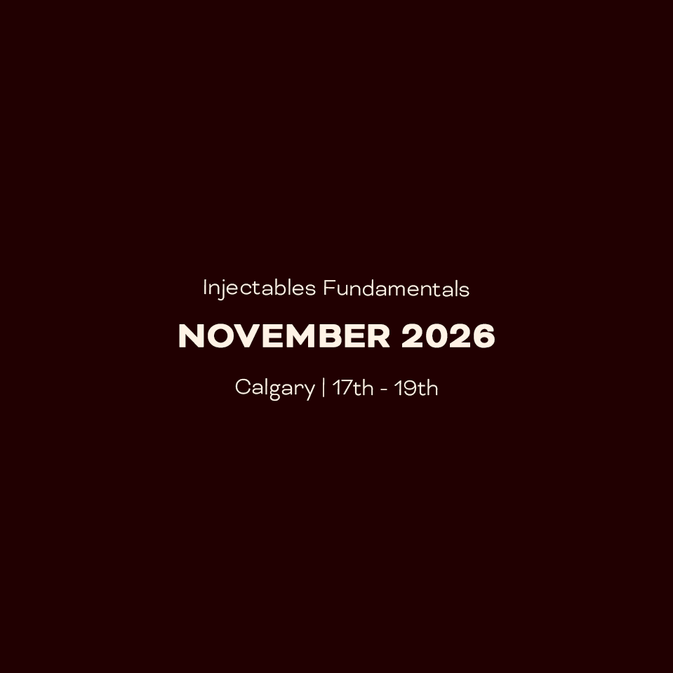 Injectables Fundamentals November 17th - 19th