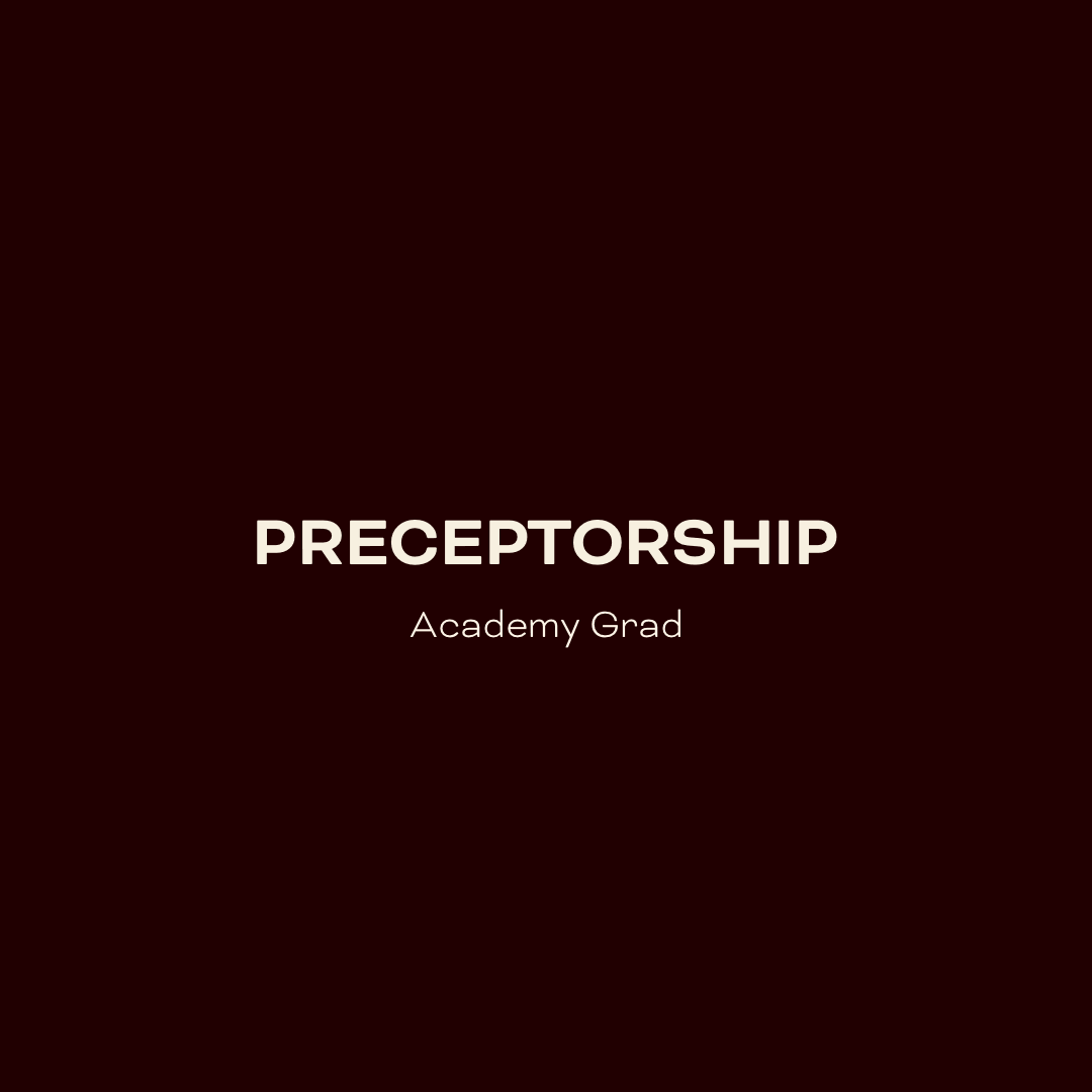 Preceptorship Academy Graduate